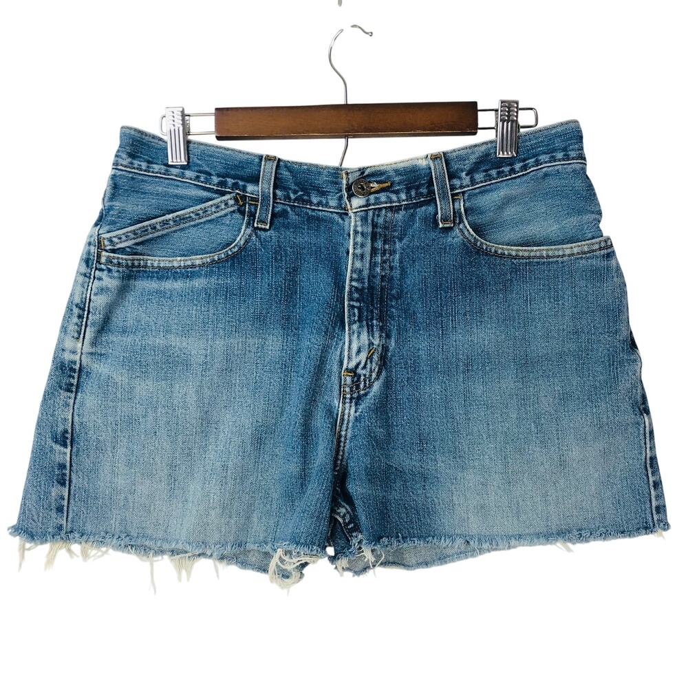 SilverTab Levi's Guy's Fit Low & Loose Cut-Off Shorts - Med. Wash Size W32